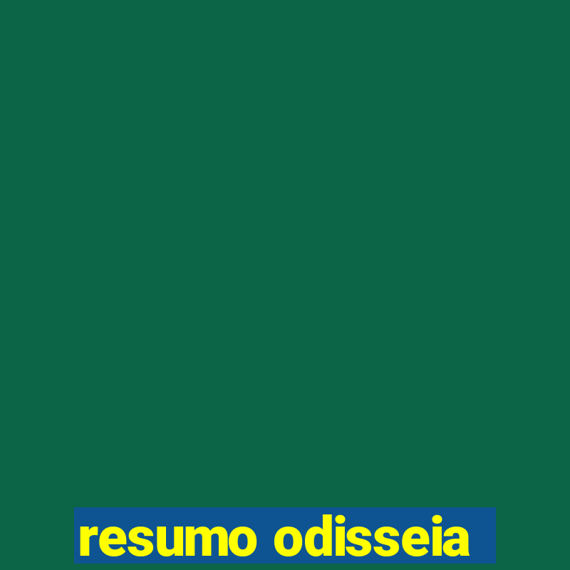 resumo odisseia